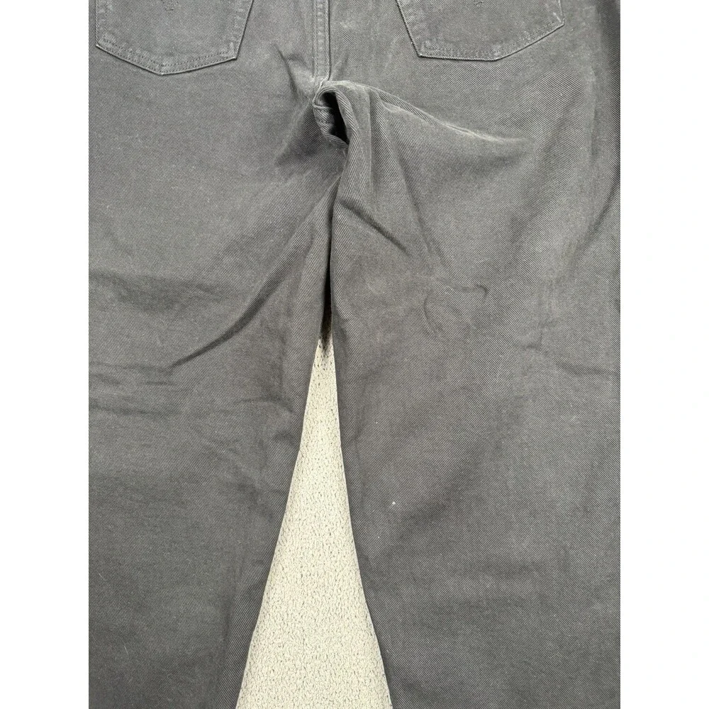 Vintage Levis SilverTab Jeans Mens 36x34 Black Made in USA Baggy 90s